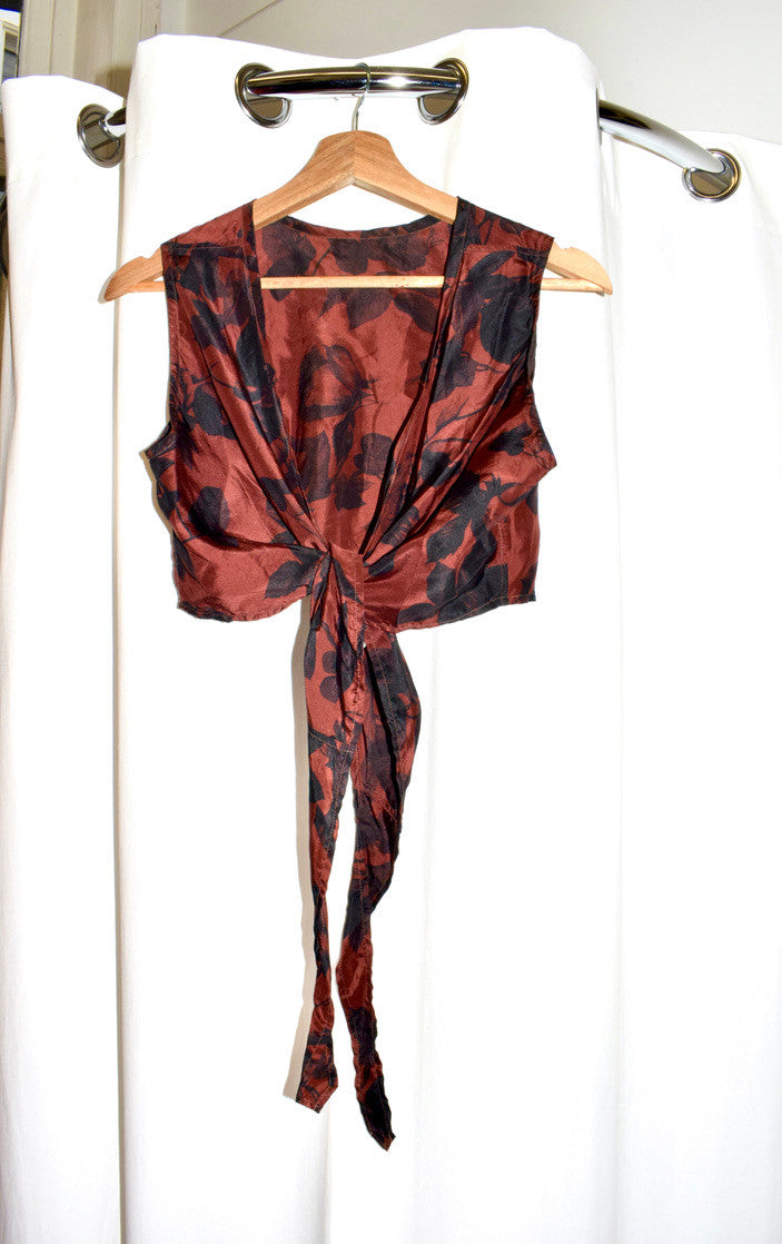 Dries Van Noten wrap vest early 00's