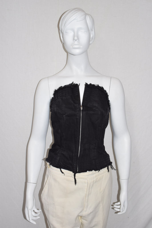 Yohji Yamamoto bustier top