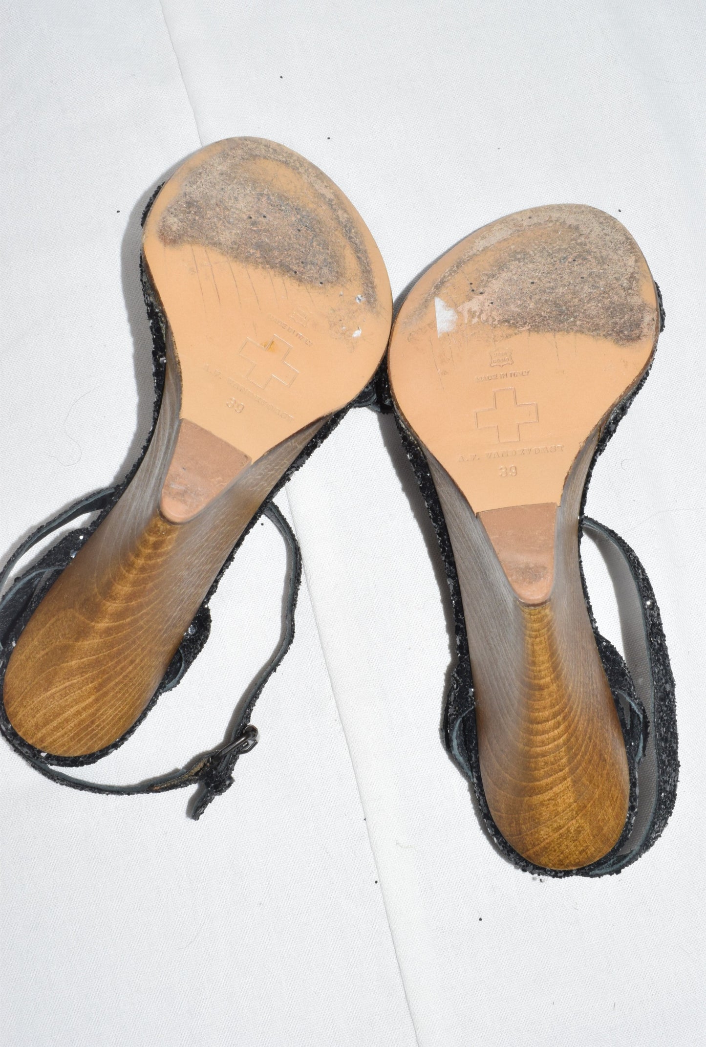 A.F. Vandevorst sock sandal heels SS05