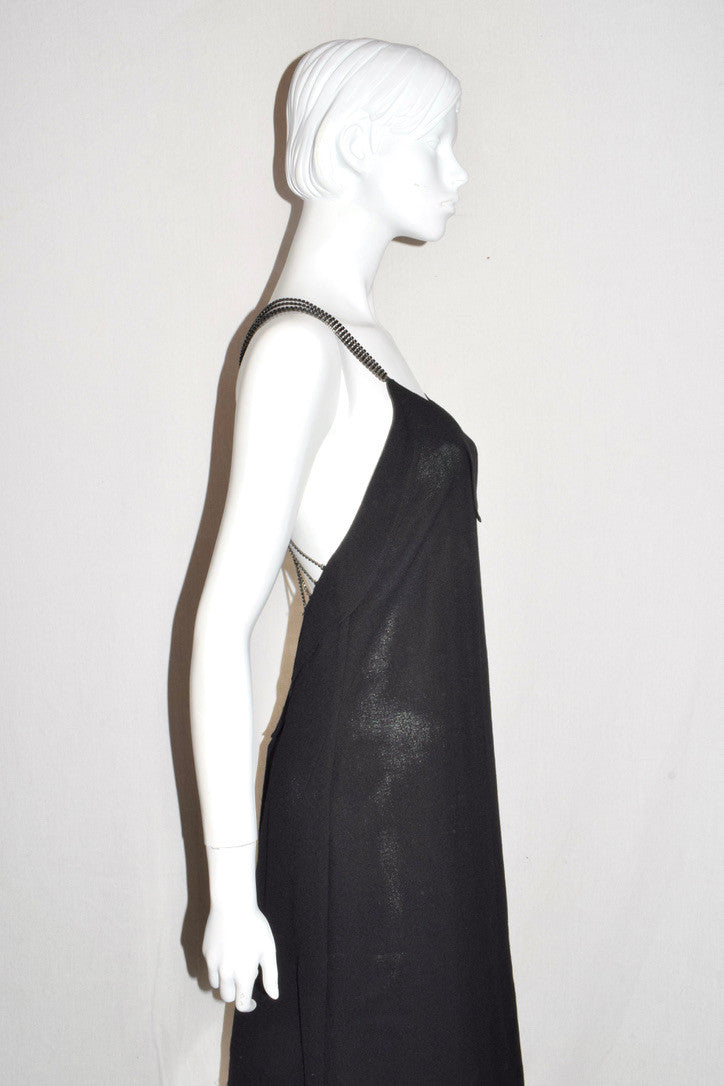 Veronique Branquinho dress with sequin chain back