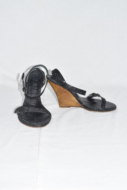 A.F. Vandevorst sock sandal heels SS05