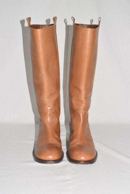 A.F. Vandevorst leather riding boots