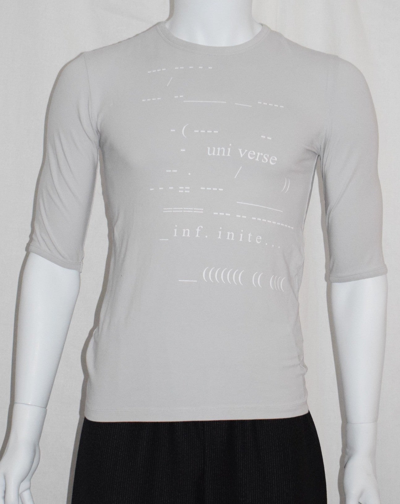 Raf Simons Universe 3/4 sleeve t-shirt S/S05 “History of My World”