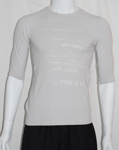 Raf Simons Universe 3/4 sleeve t-shirt S/S05 “History of My World”