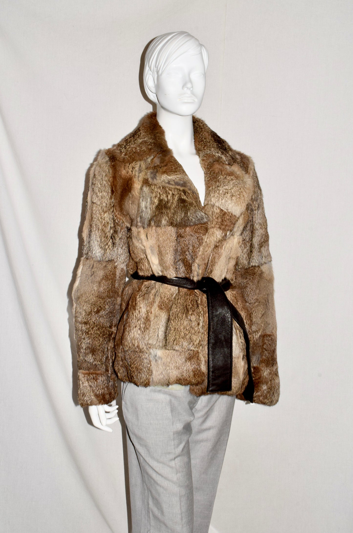 Veronique Branquinho fur coat AW01