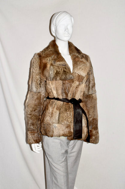 Veronique Branquinho fur coat AW01