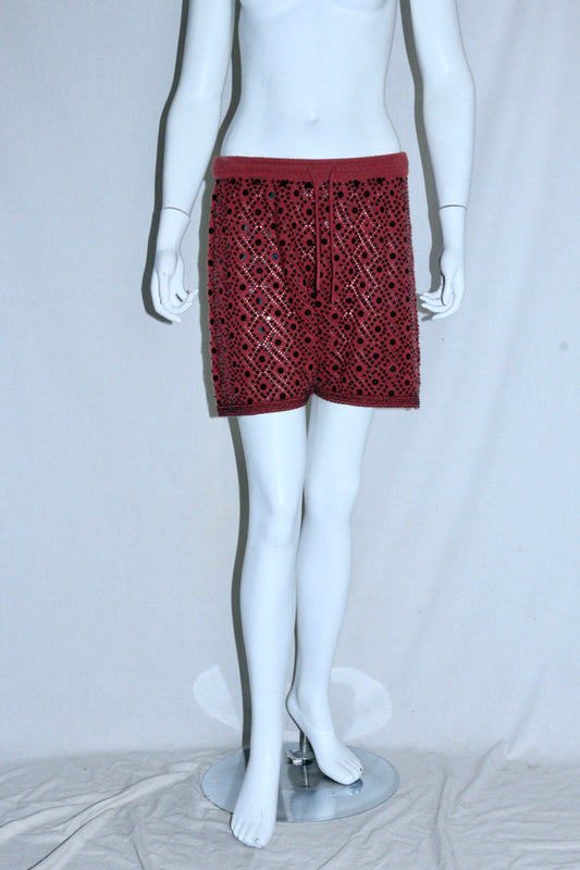 Dries Van Noten sequin shorts