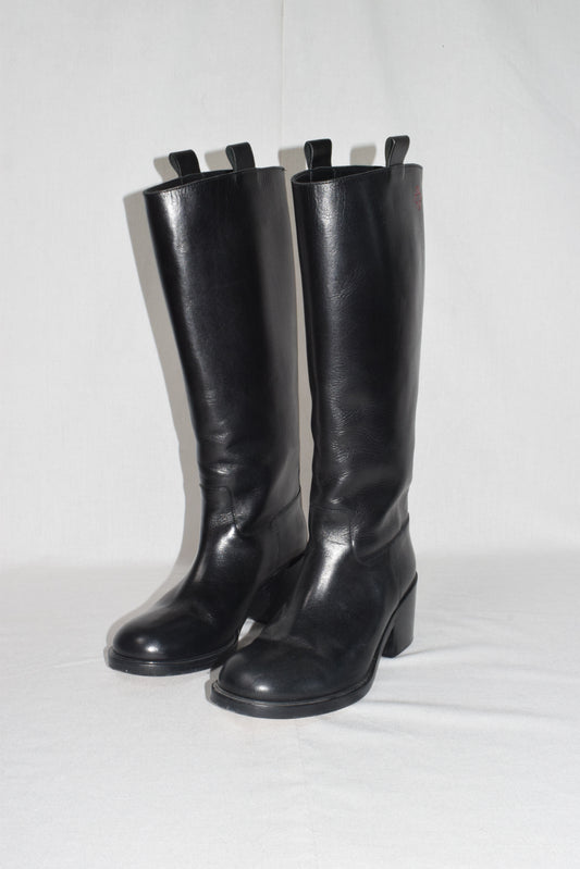 A.F. Vandevorst leather riding boots