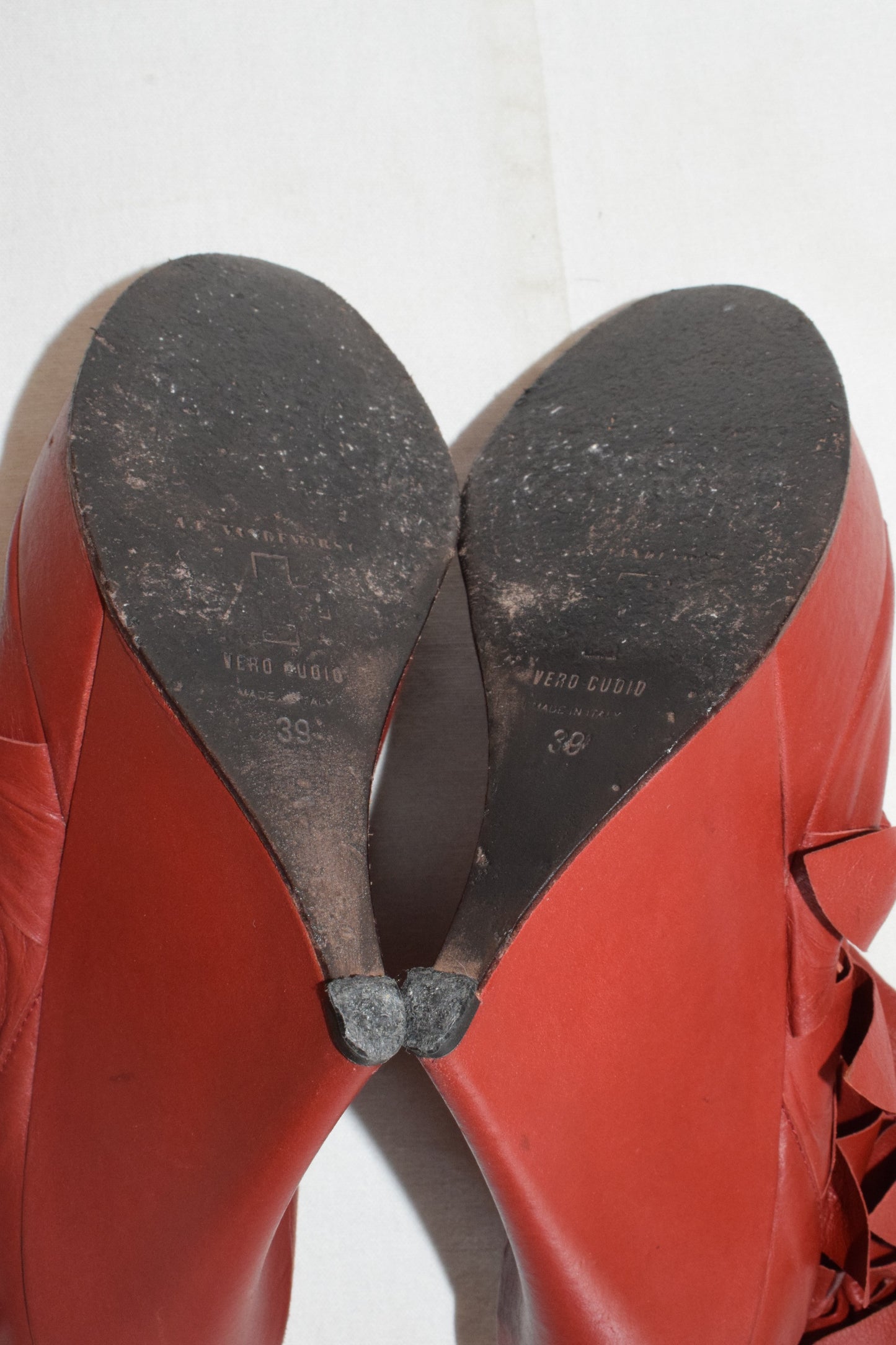 A.F. Vandevorst bowtie wedge SS12