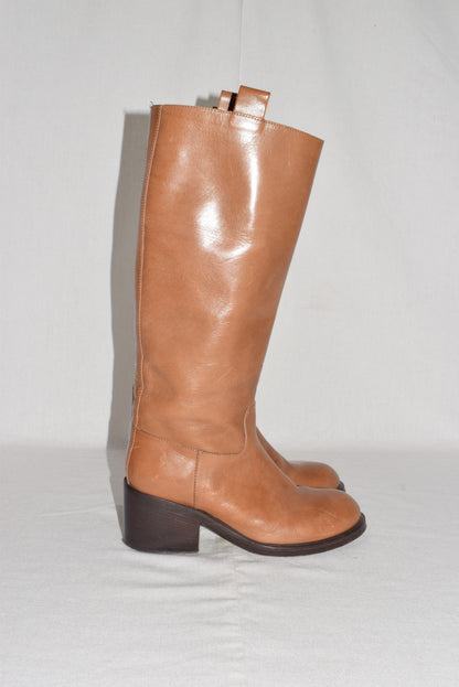 A.F. Vandevorst leather riding boots