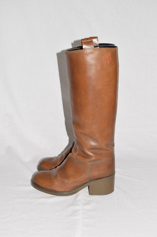 A.F. Vandevorst leather riding boots