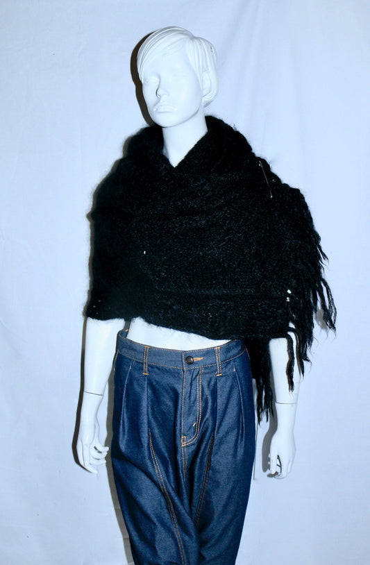 Comme des Garçons scarf sweater