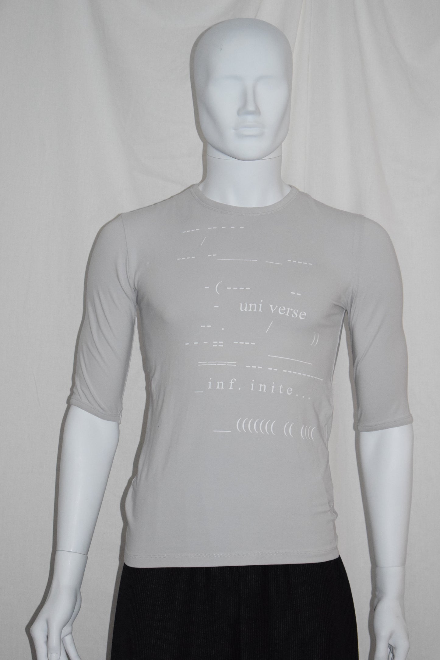 Raf Simons Universe 3/4 sleeve t-shirt S/S05 “History of My World”