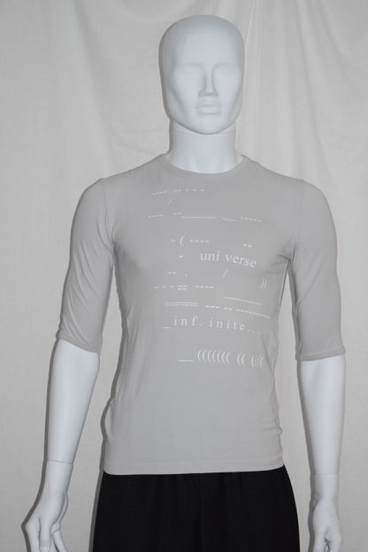 Raf Simons Universe 3/4 sleeve t-shirt S/S05 “History of My World”