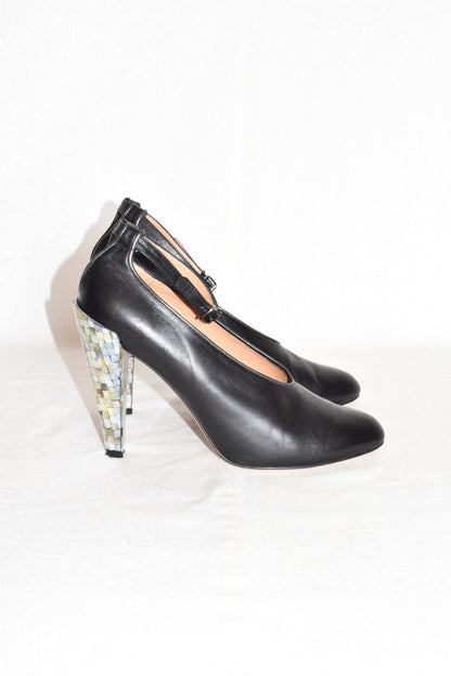 Veronique Branquinho shell heel pumps AW09