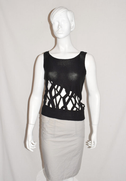 Veronique Branquinho knitted top SS02
