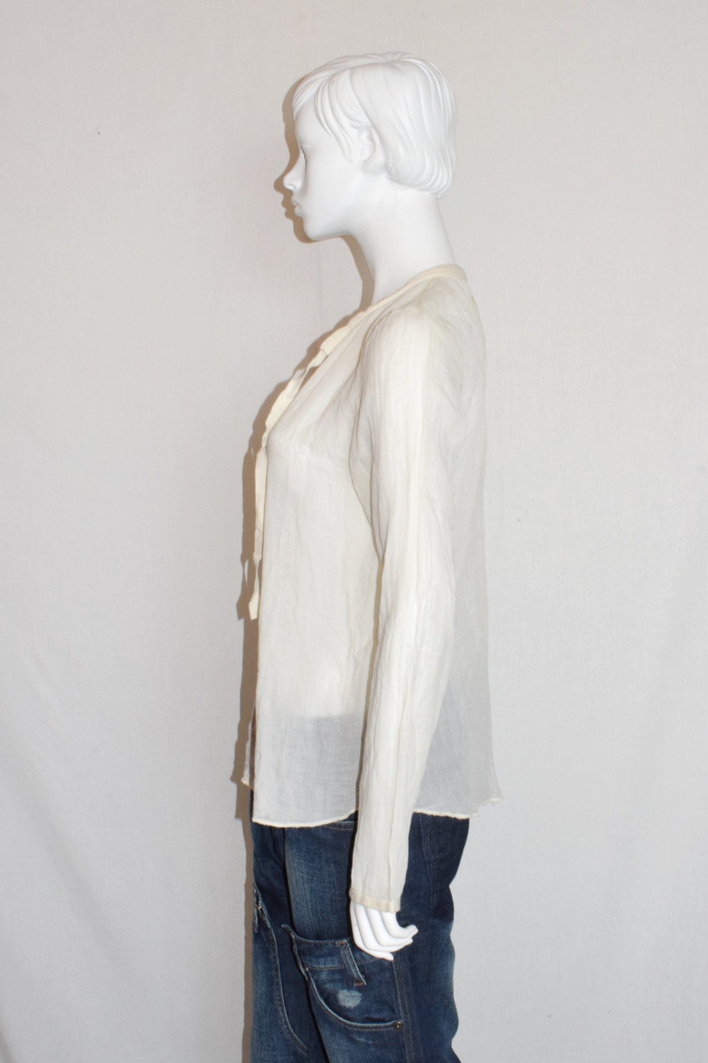 MM6 light weight cotton blouse