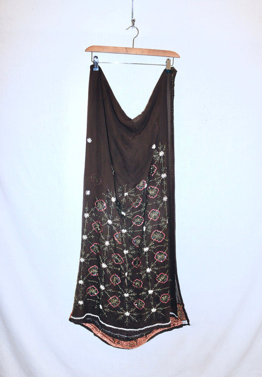 Dries Van Noten embroidered scarf