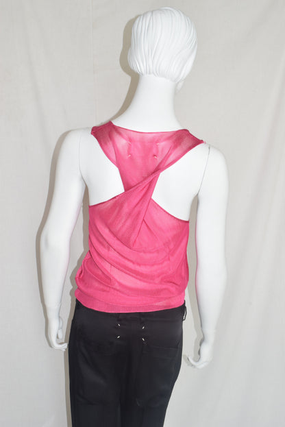 Maison Martin Margiela twisted back top