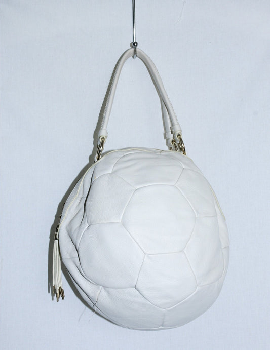 Dirk Bikkembergs leather football bag