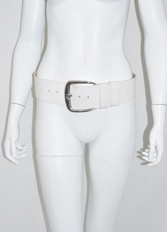 Ann Demeulemeester wide leather belt SS00