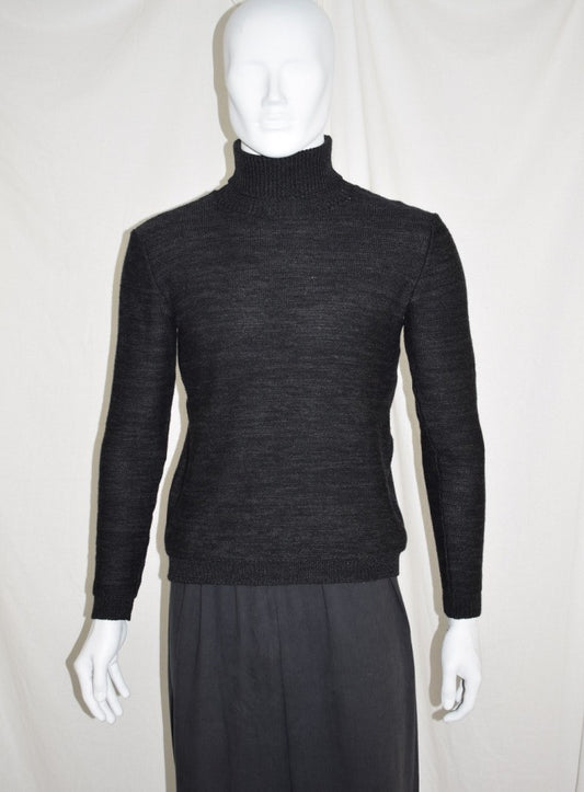 Raf Simons grey wool turtleneck circa 00’s