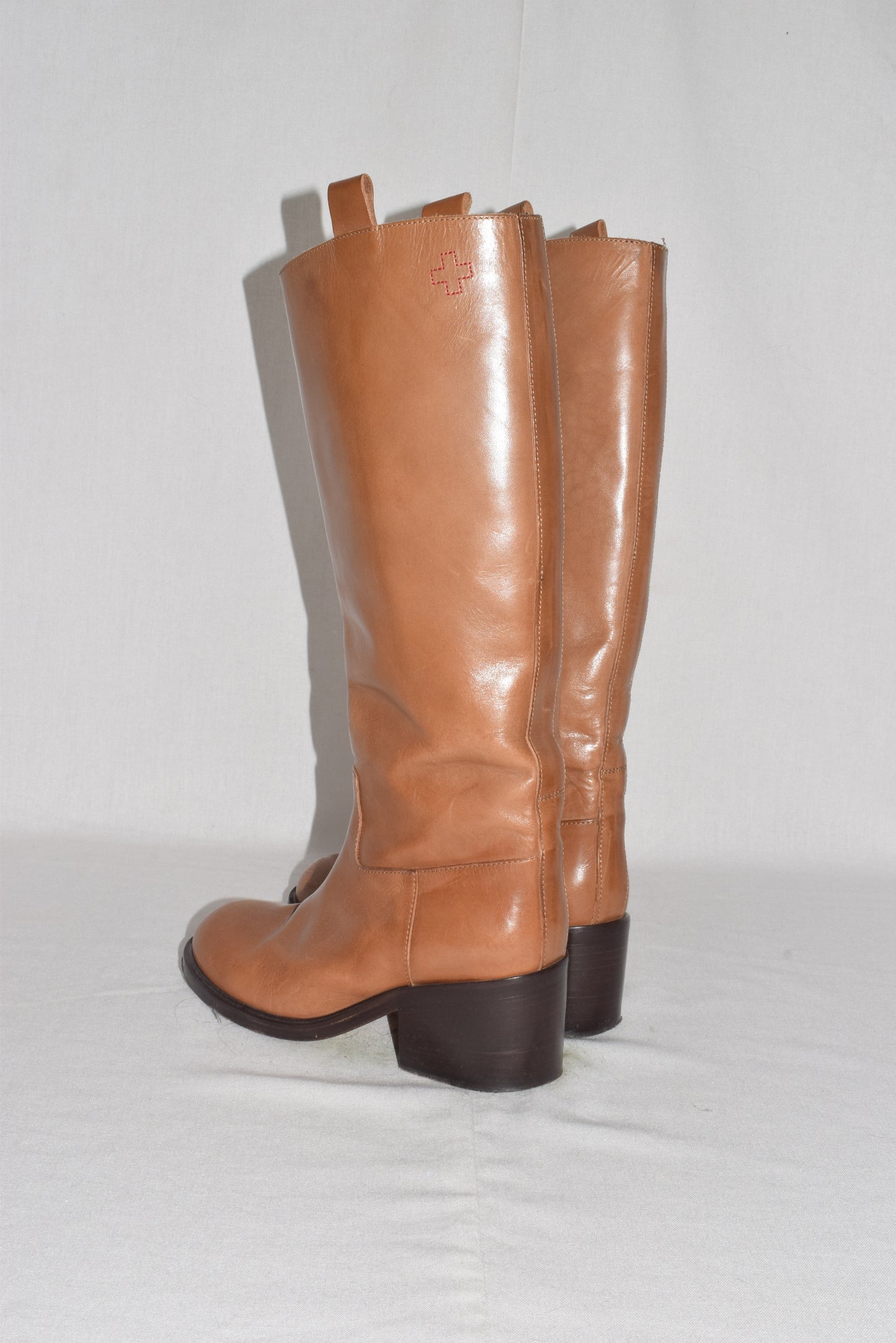 A.F. Vandevorst leather riding boots