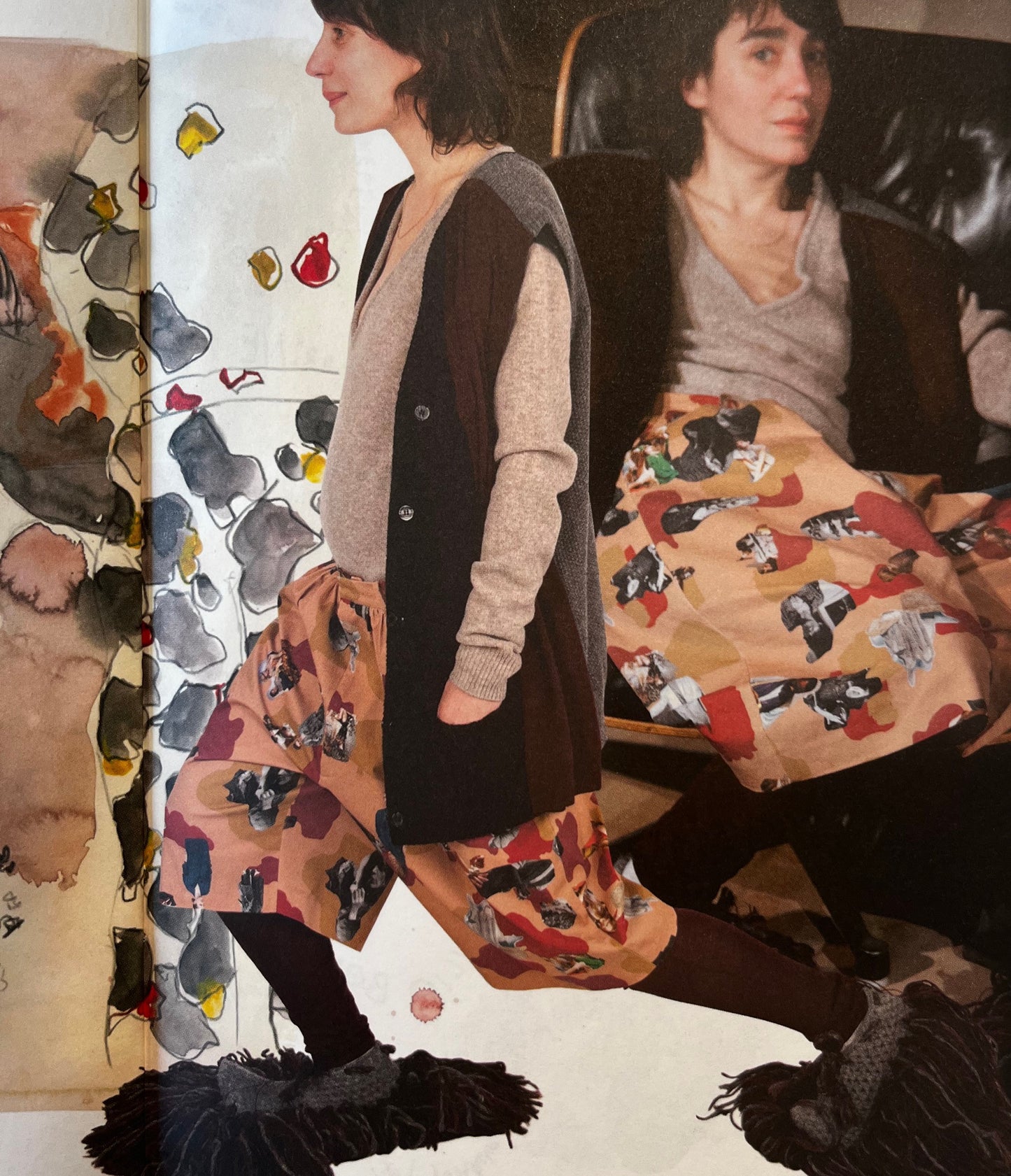 BLESS N°43 fringe shoe