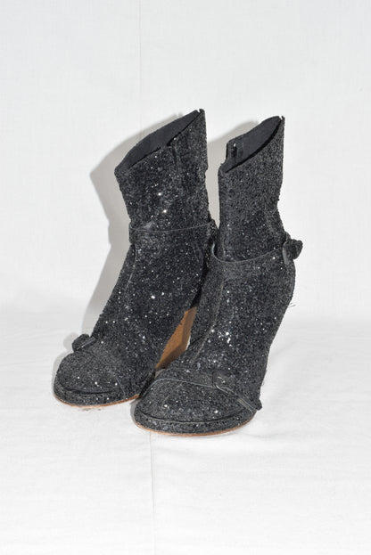 A.F. Vandevorst sock sandal heels SS05