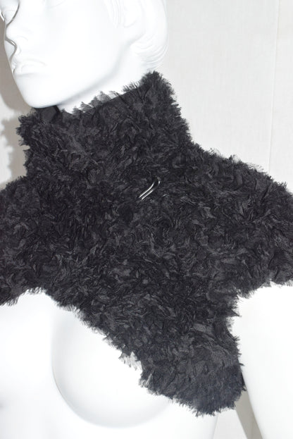 Ruffled bolero