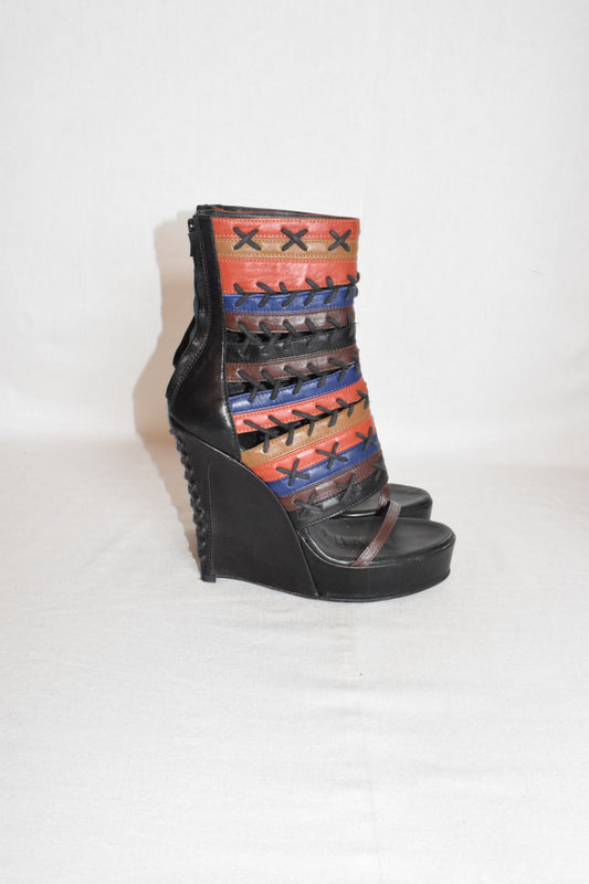 A.F. Vandevorst wedge shoes SS12