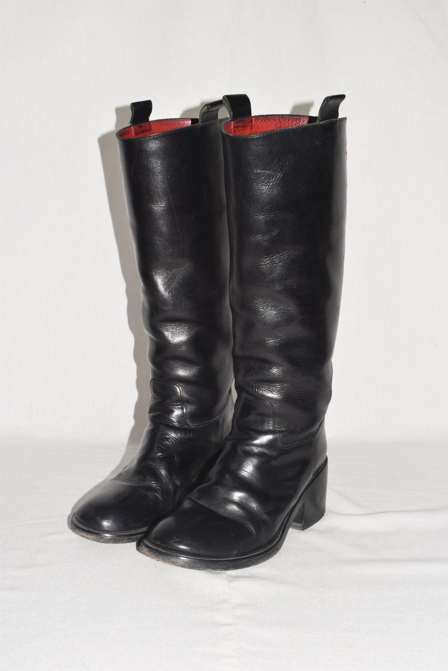 A.F. Vandevorst leather riding boots