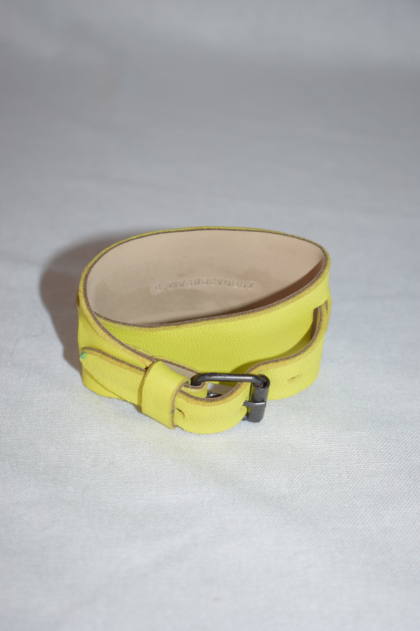 A.F VANDEVORST SS05 leather bracelet