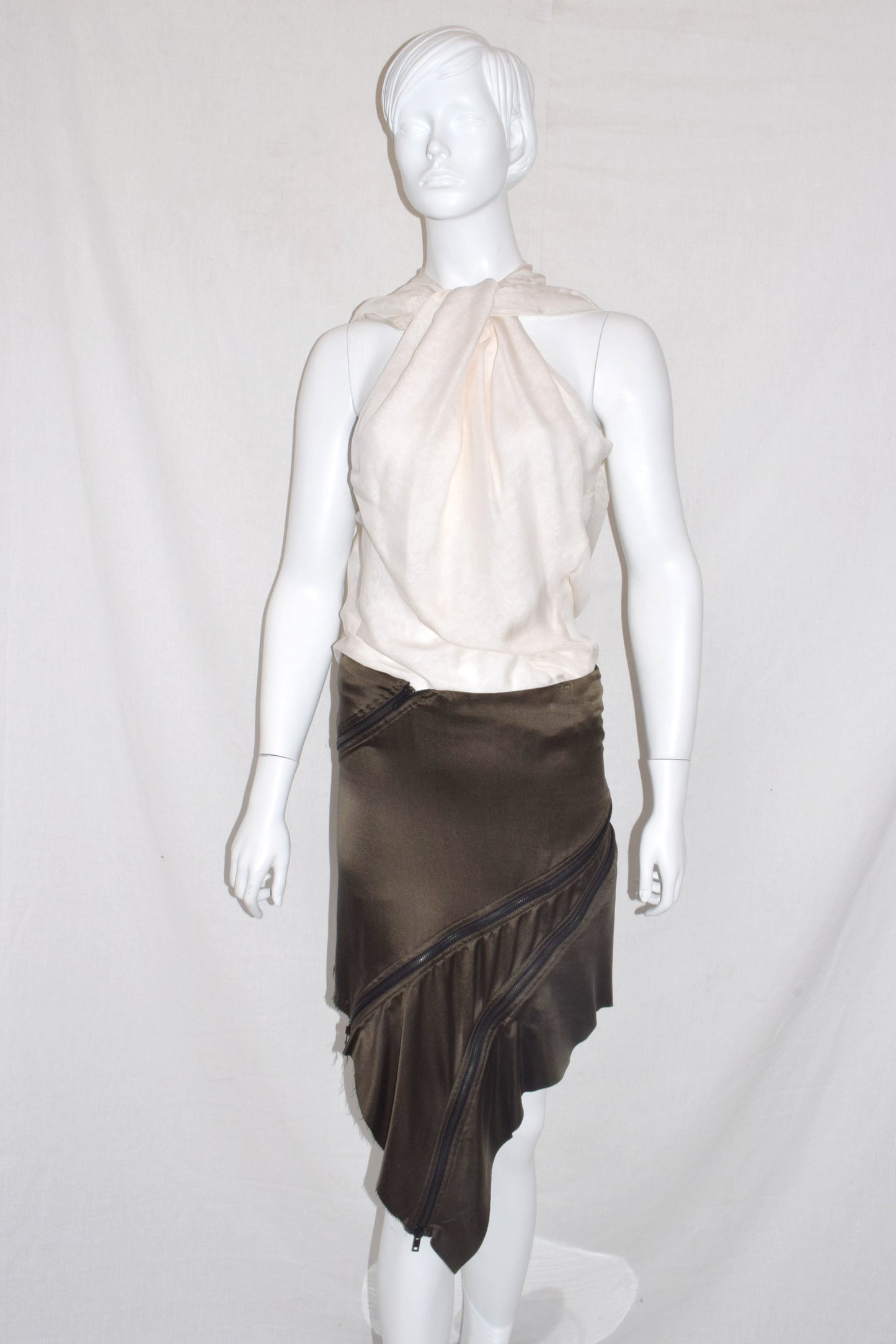 Haider Ackermann asymmetrical skirt