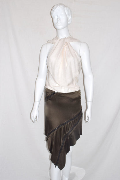 Haider Ackermann asymmetrical skirt