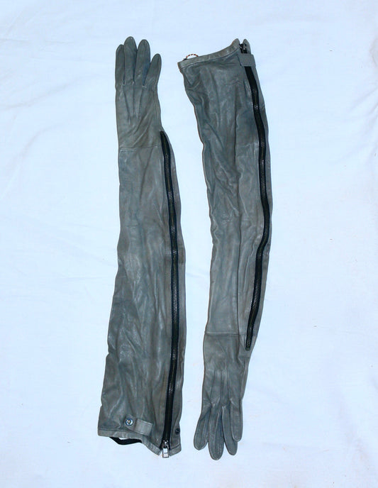 Haider Ackermann leather gloves