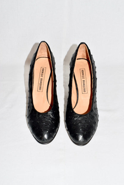 Veronique Branquinho ostrich pumps