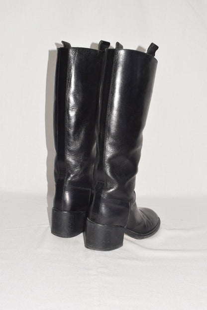 A.F. Vandevorst leather riding boots