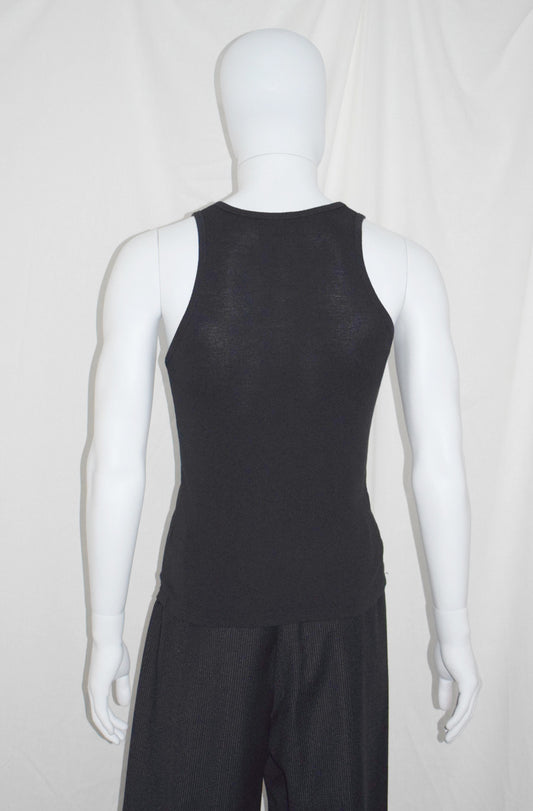 Raf Simons black tank top