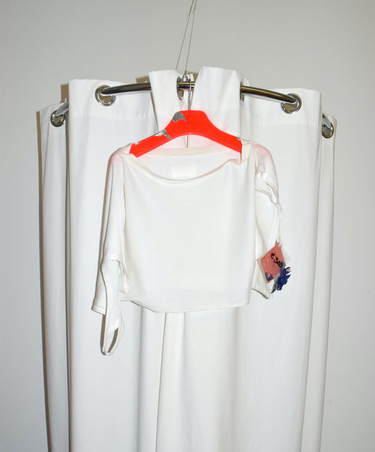 Margiela twisted bustier tank top SS2005