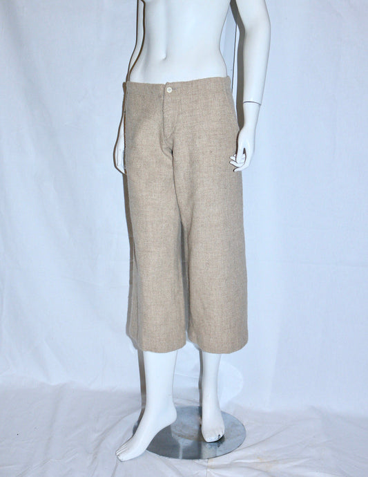 Yohji Yamamoto midi trousers