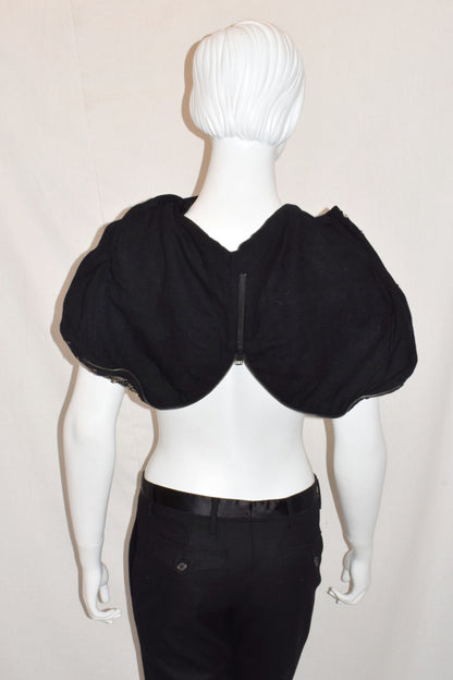 Ann Demeulemeester embroidered hood