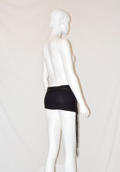Ann Demeulemeester wrap accessory SS01