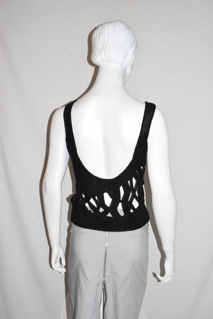 Veronique Branquinho knitted top SS02