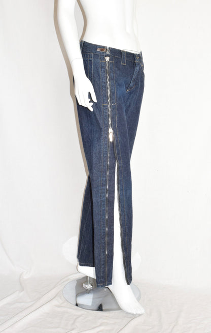 Dirk Bikkembergs zipper jeans