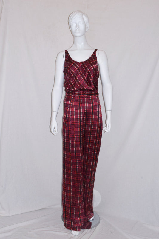Haider Ackermann checked trousers
