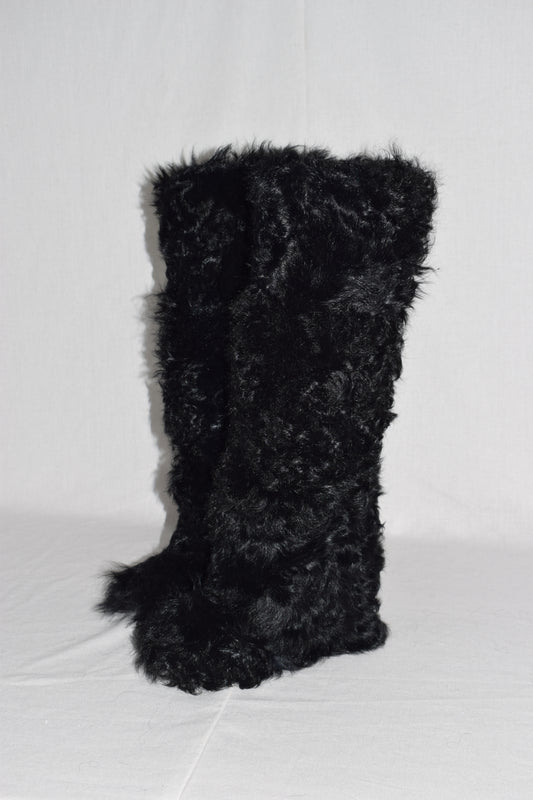 A.F. Vandevorst fur boots