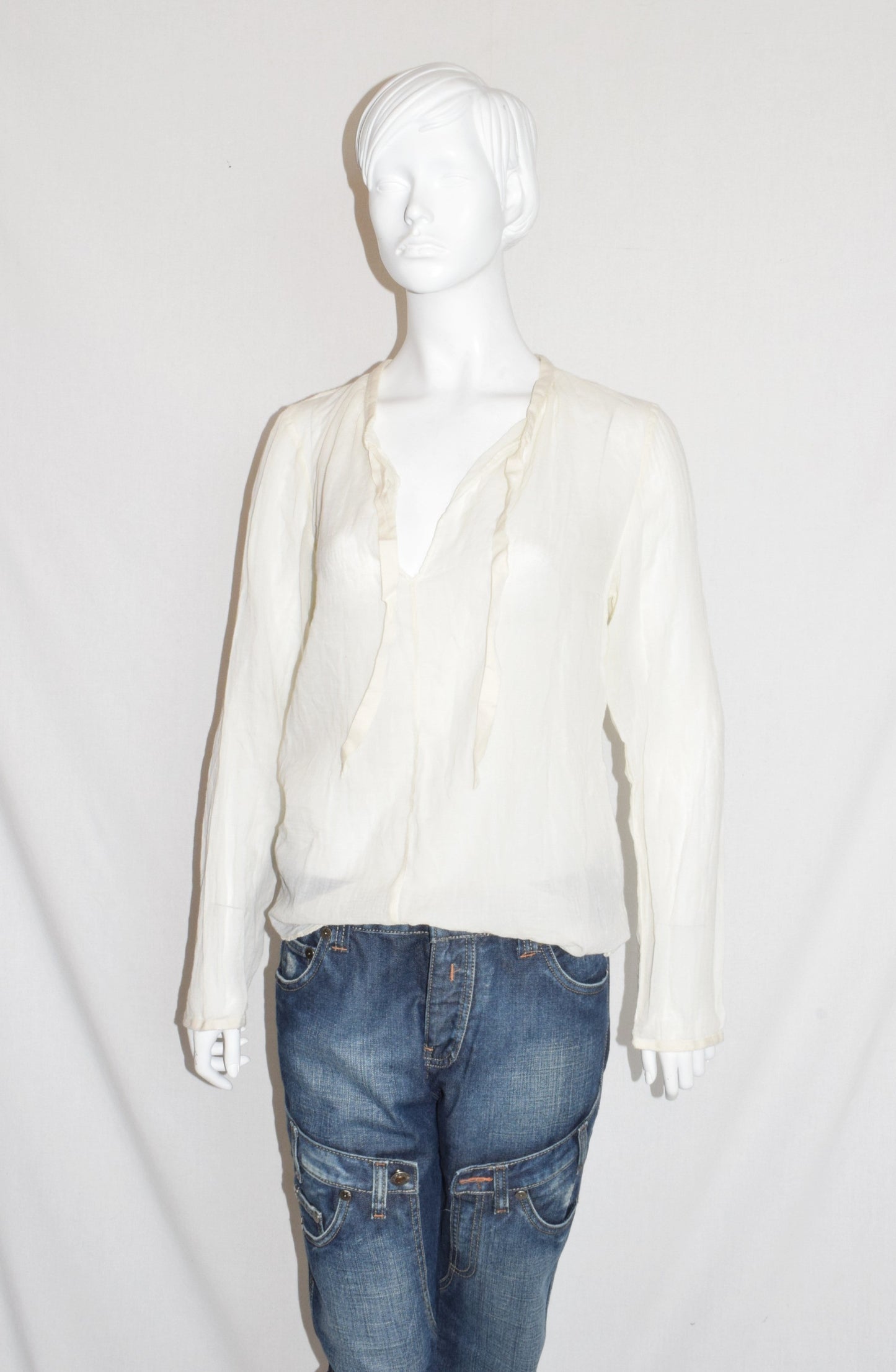 MM6 light weight cotton blouse