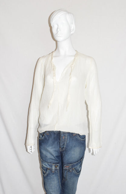 MM6 light weight cotton blouse