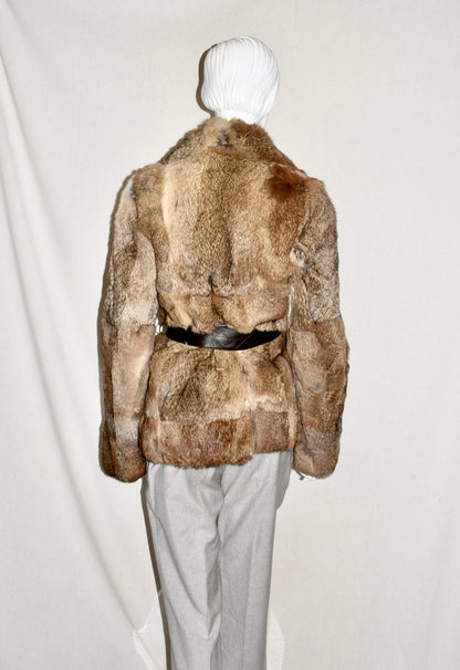 Veronique Branquinho fur coat AW01